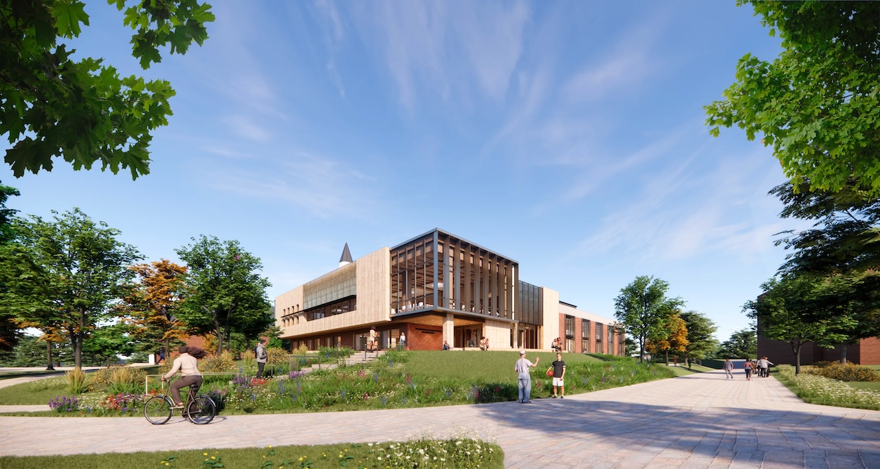 Library Exterior - Southwest